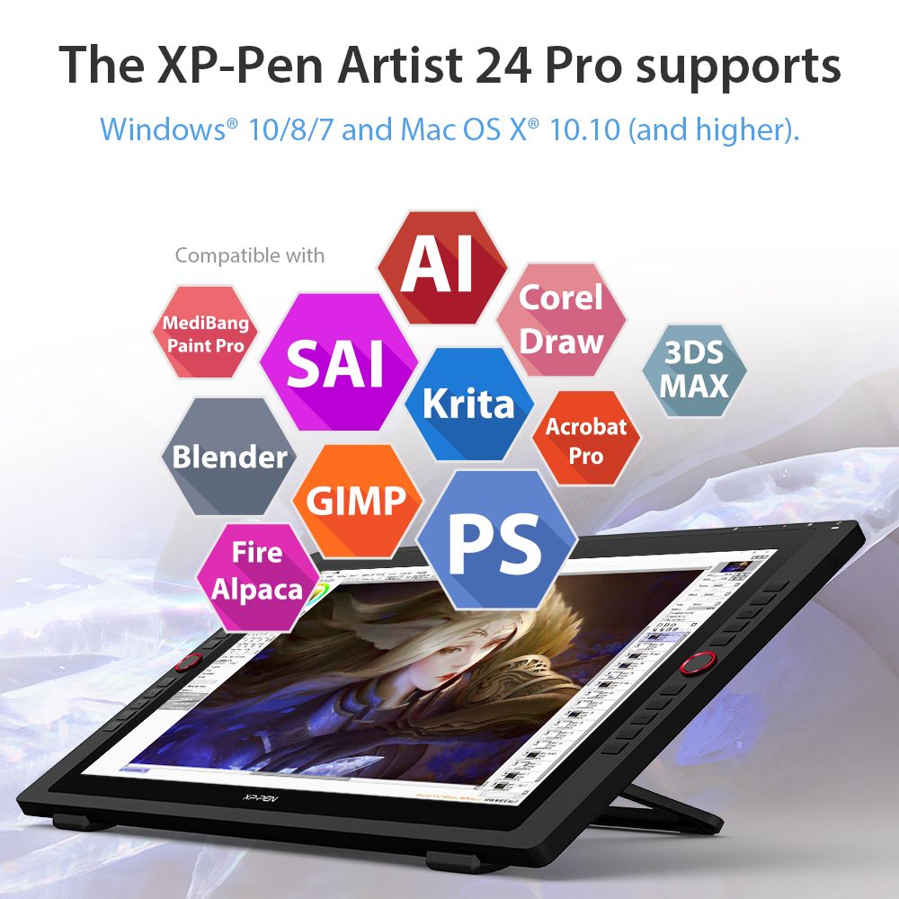 高級役タブXPPen Artist 24 pro 『在庫処分送料無料』 www